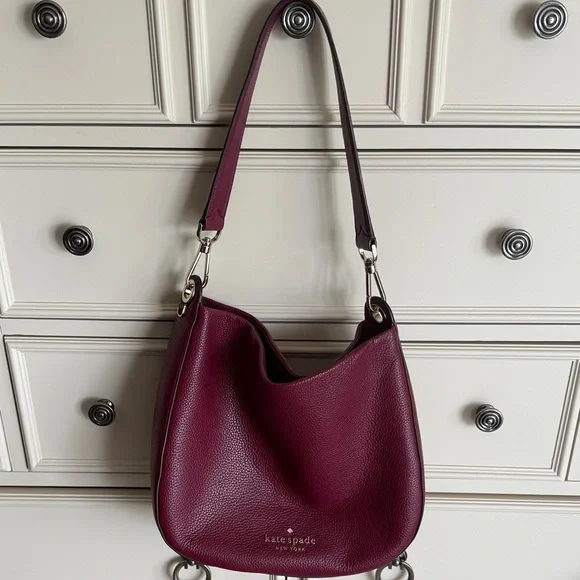 Kate Spade Deep Red Shoulder Bag - Picture 1 of 6